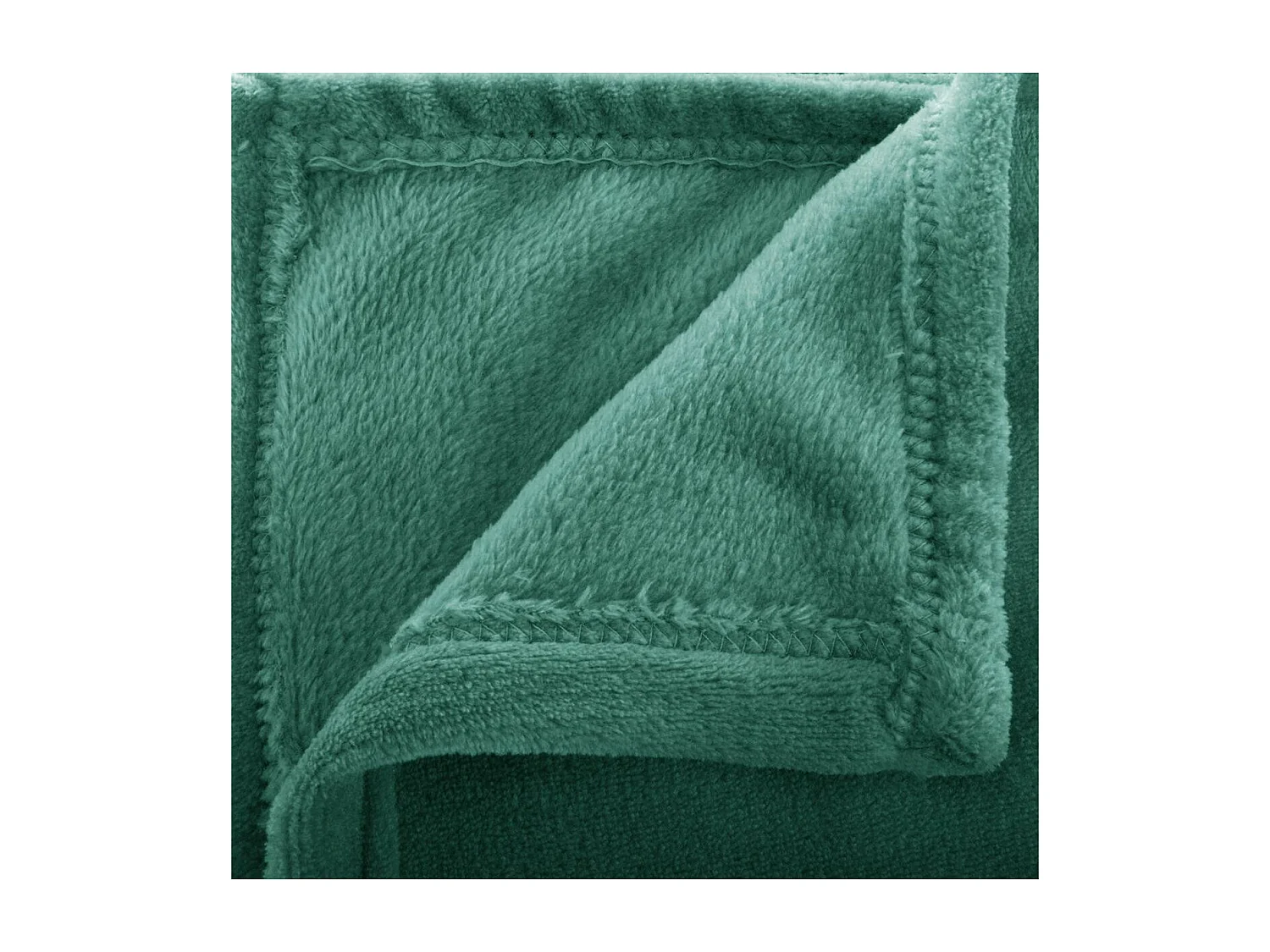 Plaid Flanelle Vert 180 x 230 cm