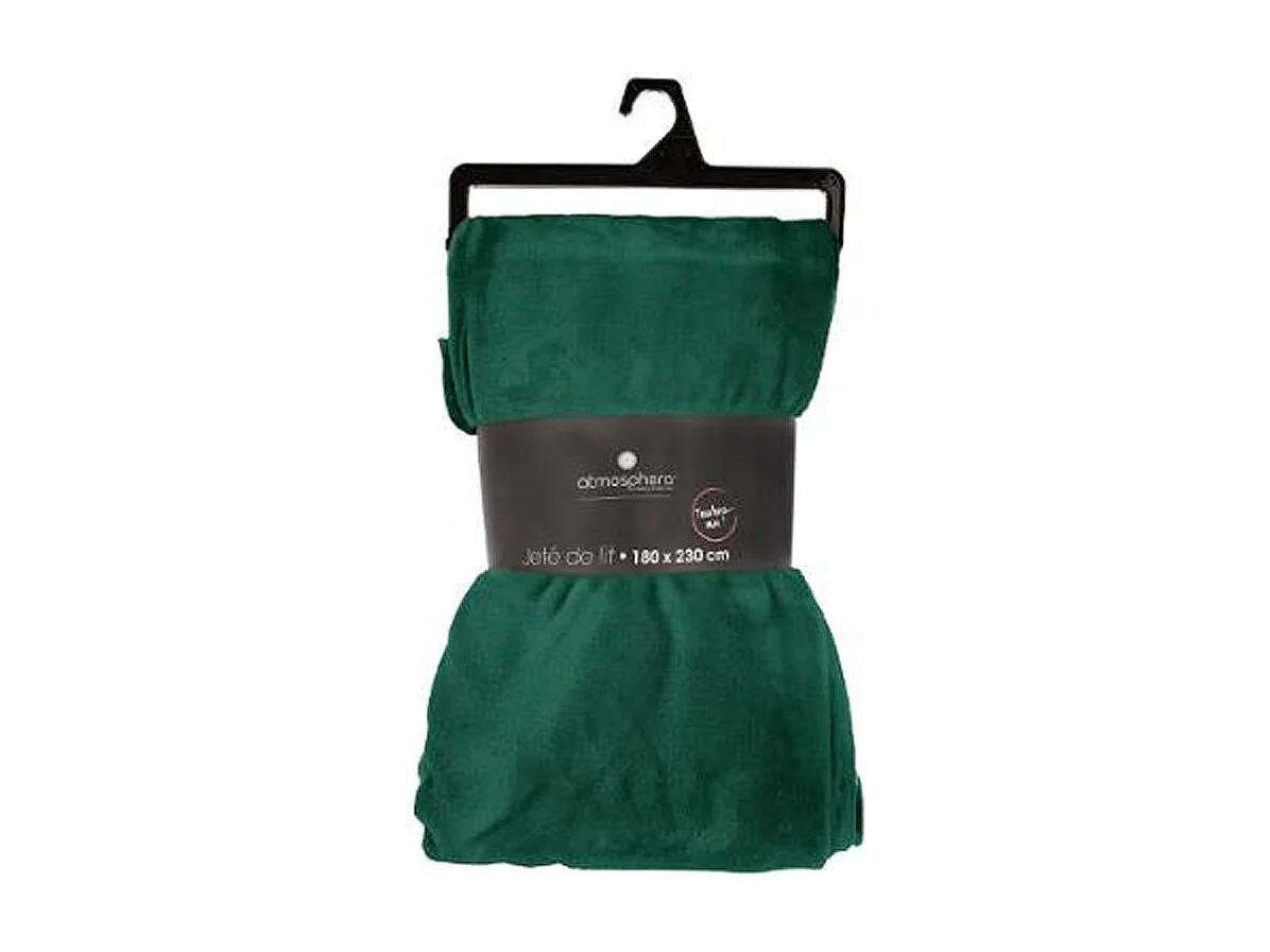 Einfarbige Flanelldecke 180 x 230 cm