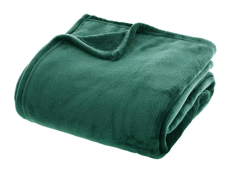 Plaid Flanelle Vert 180 x 230 cm