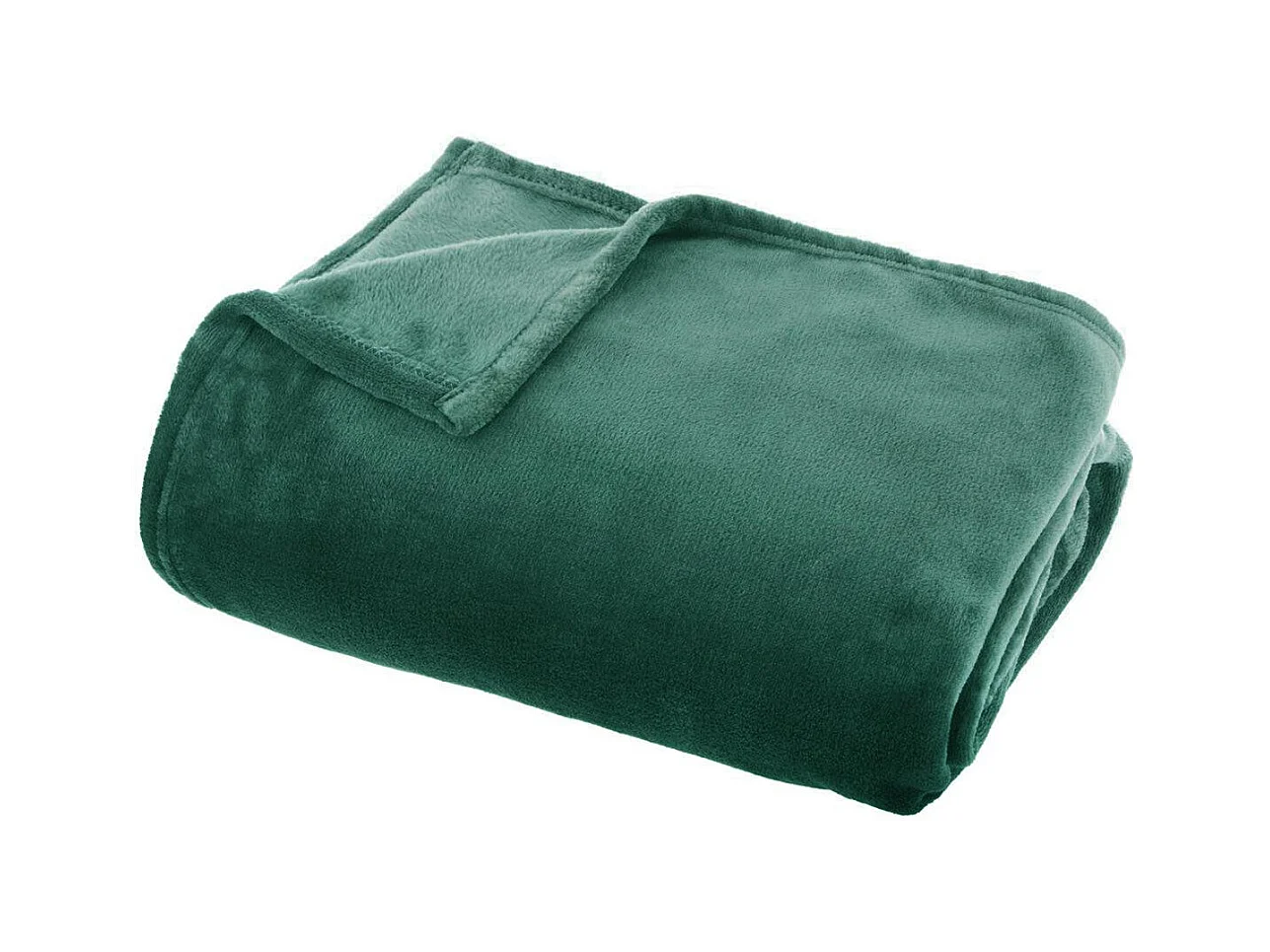 Plaid Flanelle Vert 130 x 180 cm