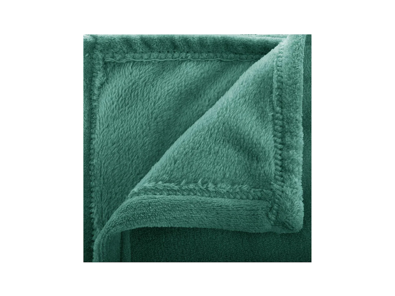 Plaid Flanelle Vert 130 x 180 cm