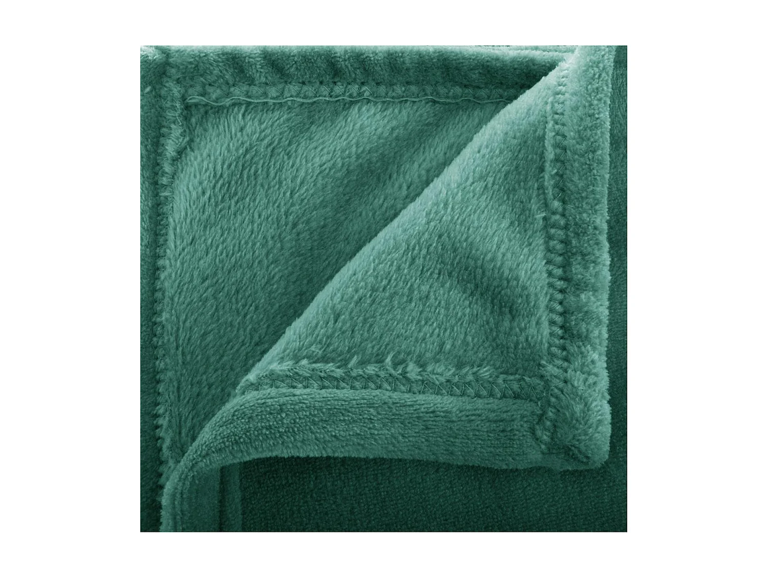 Plaid Flanelle Vert 130 x 180 cm