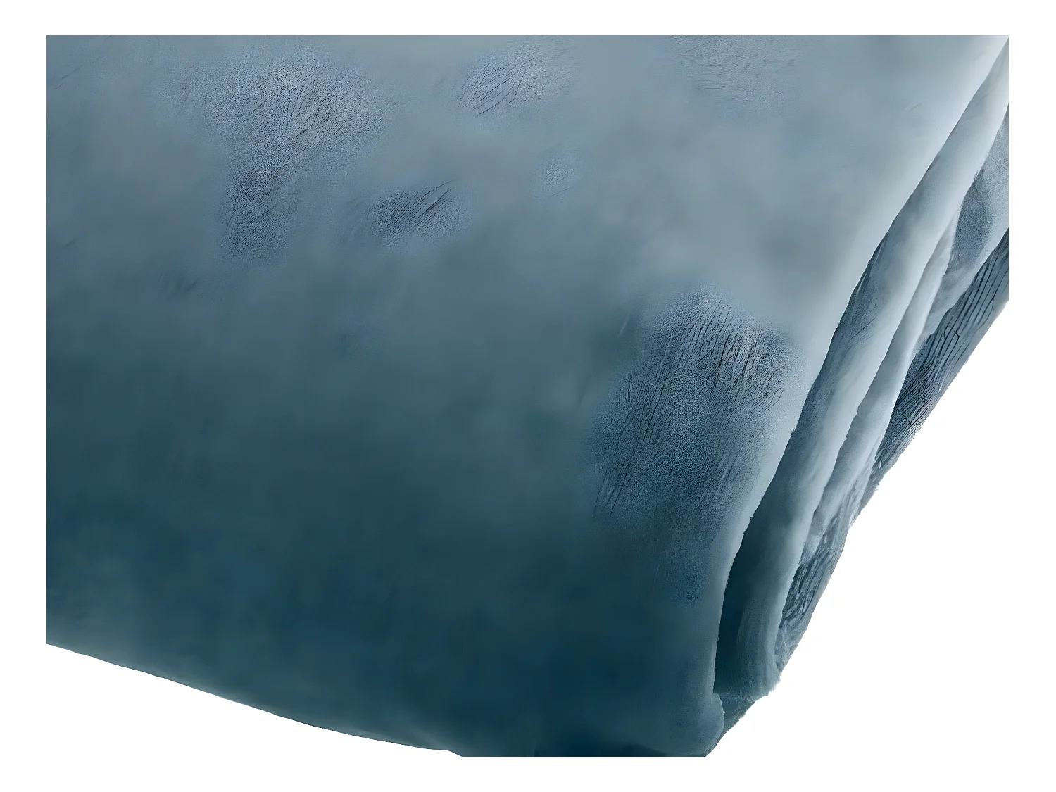 Manta polar Atmosphera poliéster azul 130x180 cm