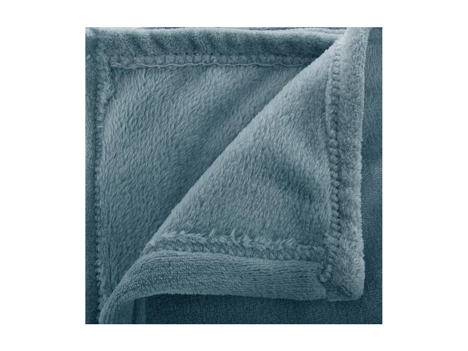 Manta polar Atmosphera poliéster azul 130x180 cm