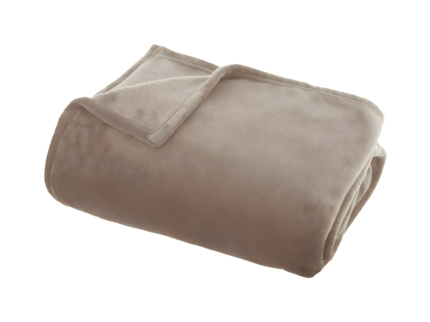 Plaid Flanelle Beige lin 130 x 180 cm