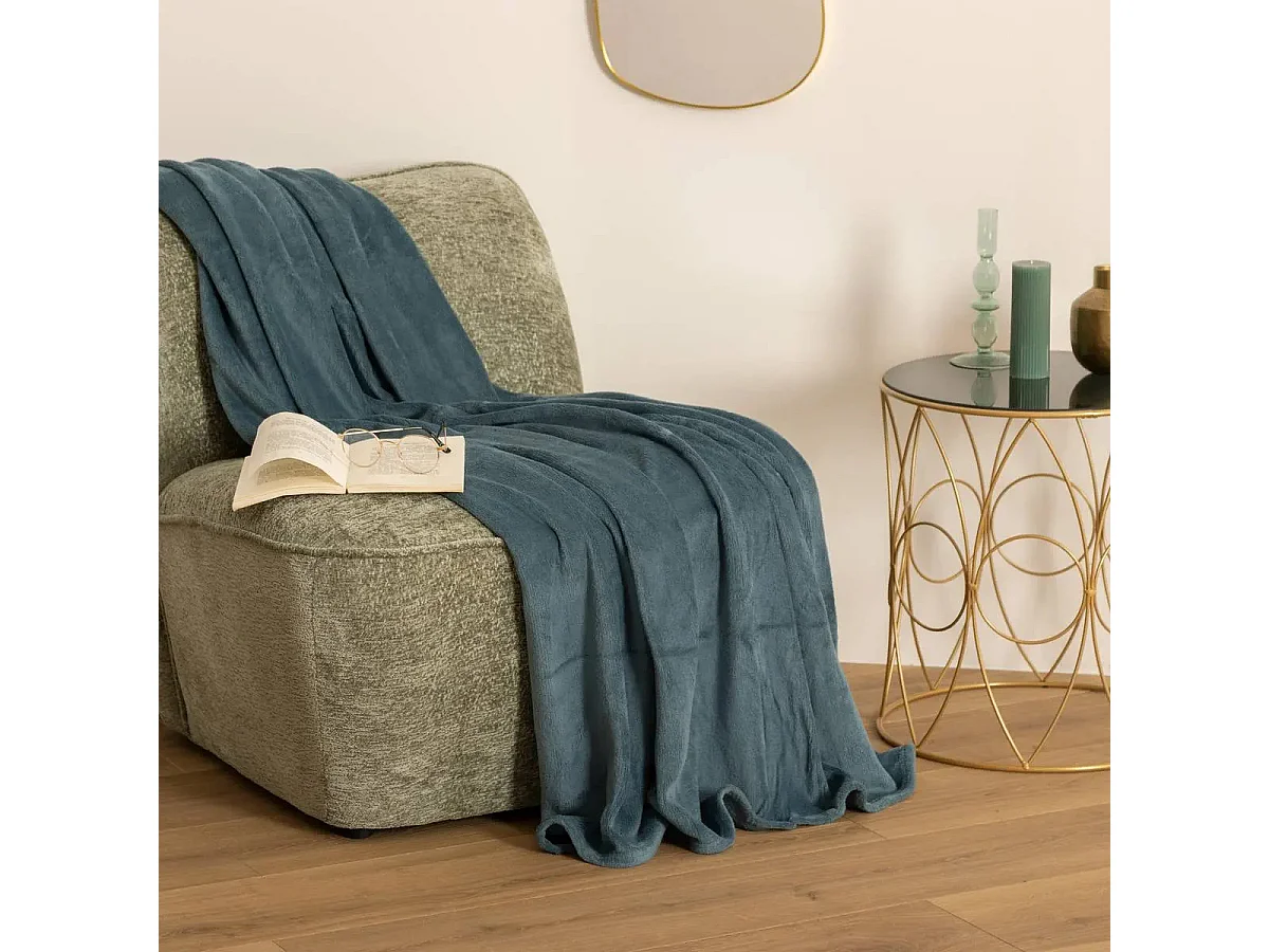 Plaid Microfibre Orage 130x180 cm