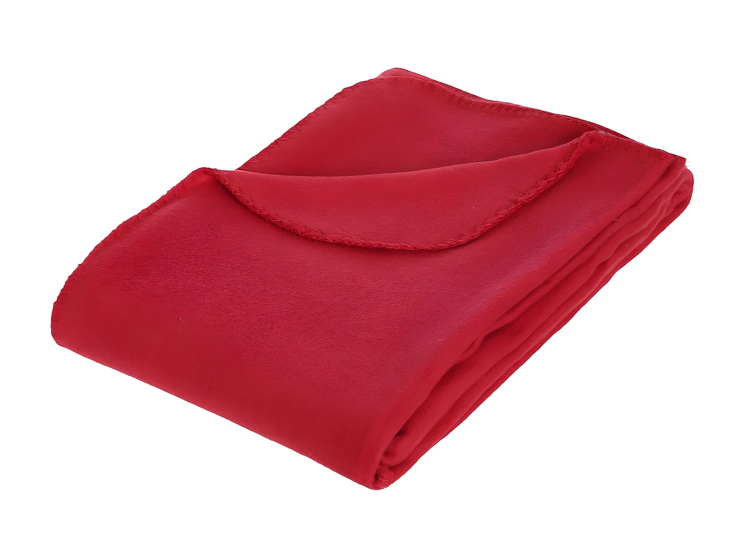 Plaid Polaire Rouge 125 x 150 cm