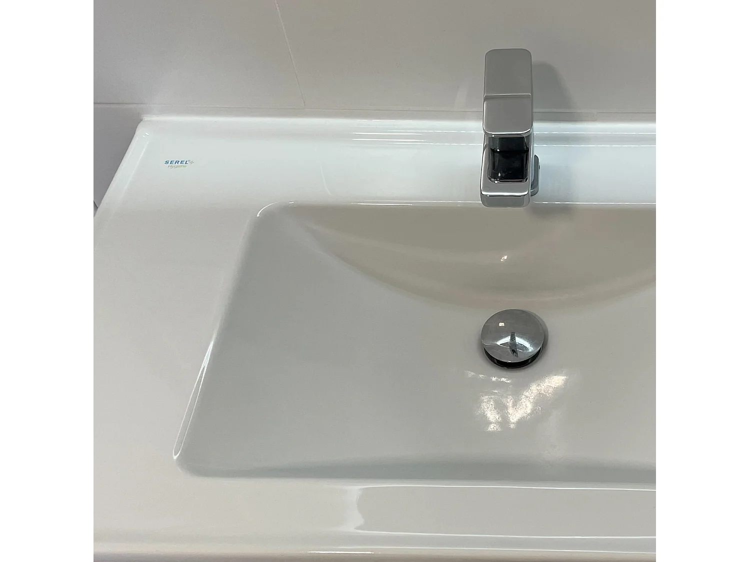 Waschtisch mit Unterschrank MESSINA 60 cm Eiche hell