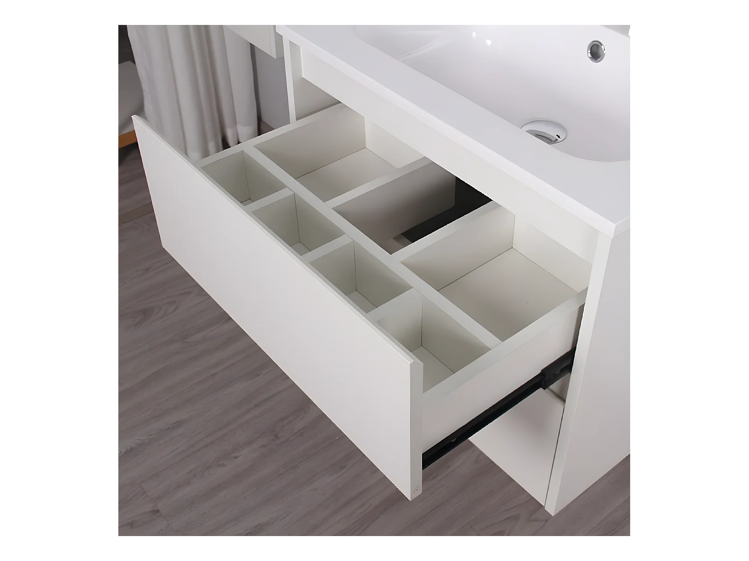Mueble lavabo + lavabo 60 cm FORTINA blanco