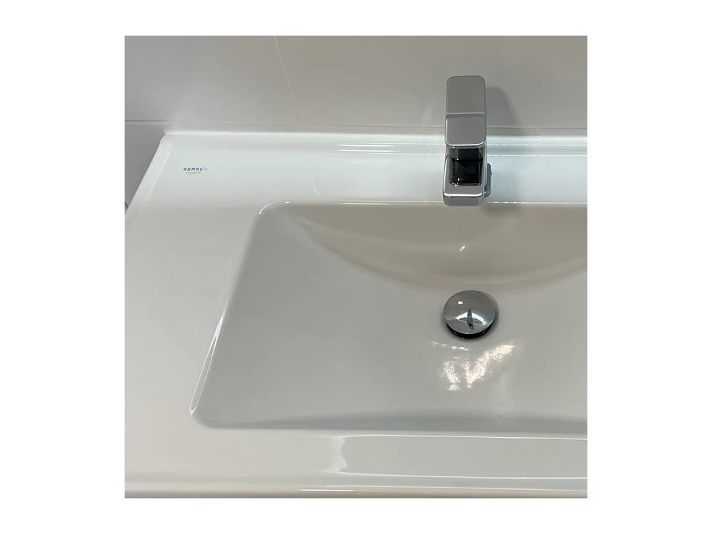 Lavabo con mueble MESSINA 80 cm roble claro