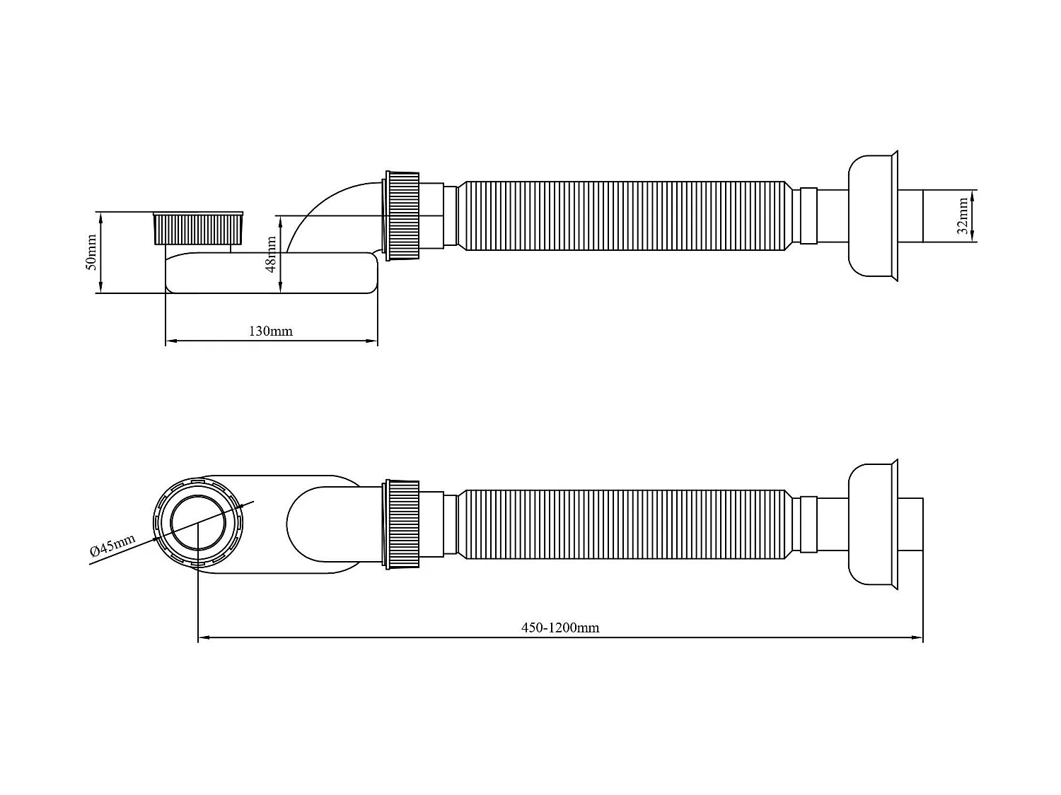 Baignoire design ovale semi-îlot ELIZABETH blanche 170 cm Angle à gauche