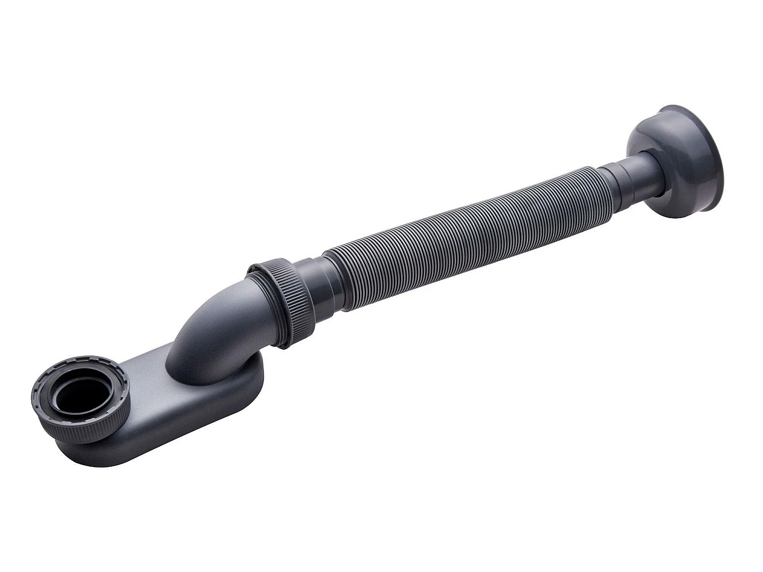 Halb Freistehende Badewanne ELIZABETH Linksseitige Ausführung 170 cm