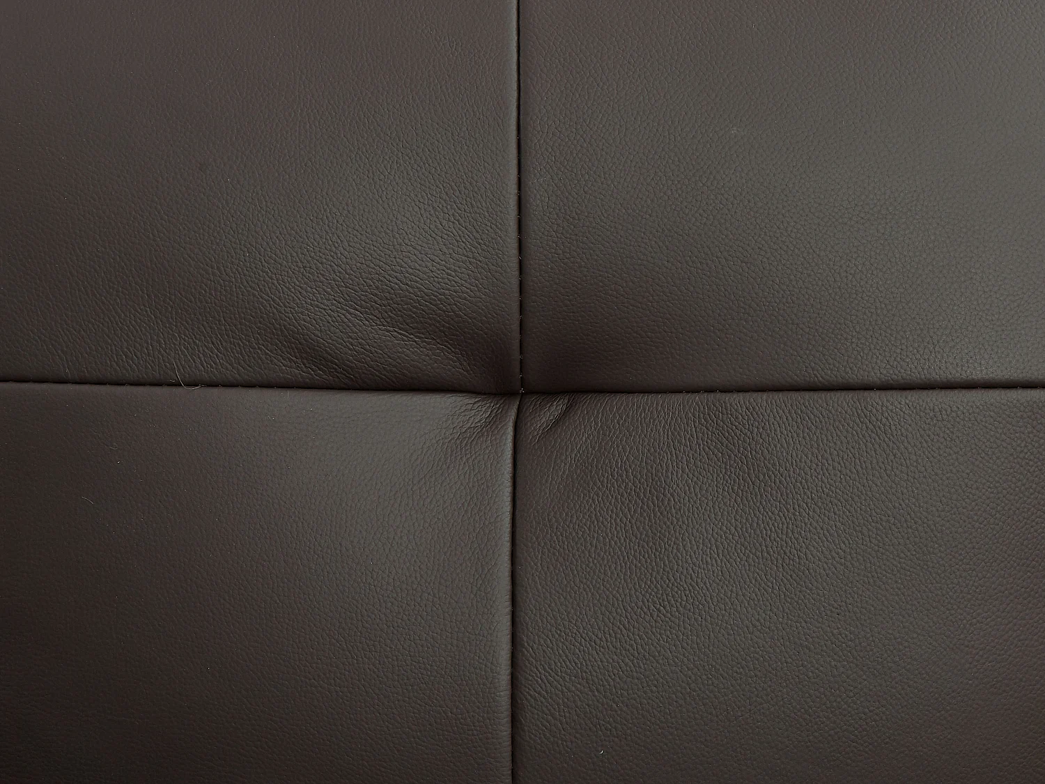 Divano 3 posti relax in Pelle Marrone - VINETA