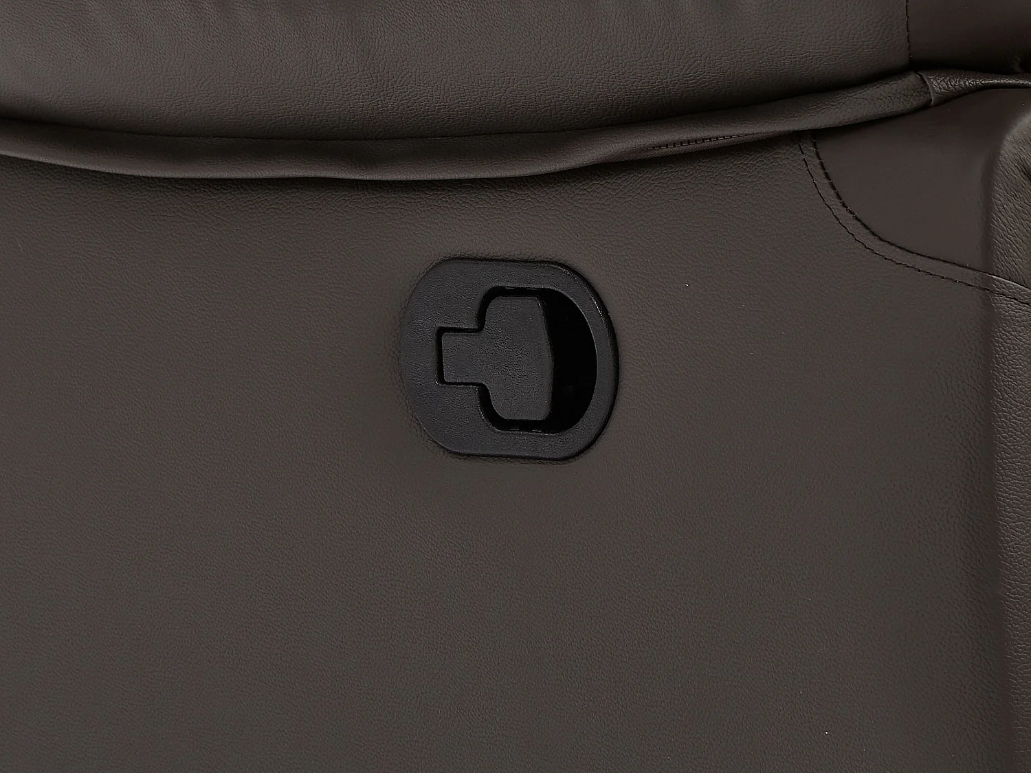 Divano 3 posti relax in Pelle Marrone - VINETA