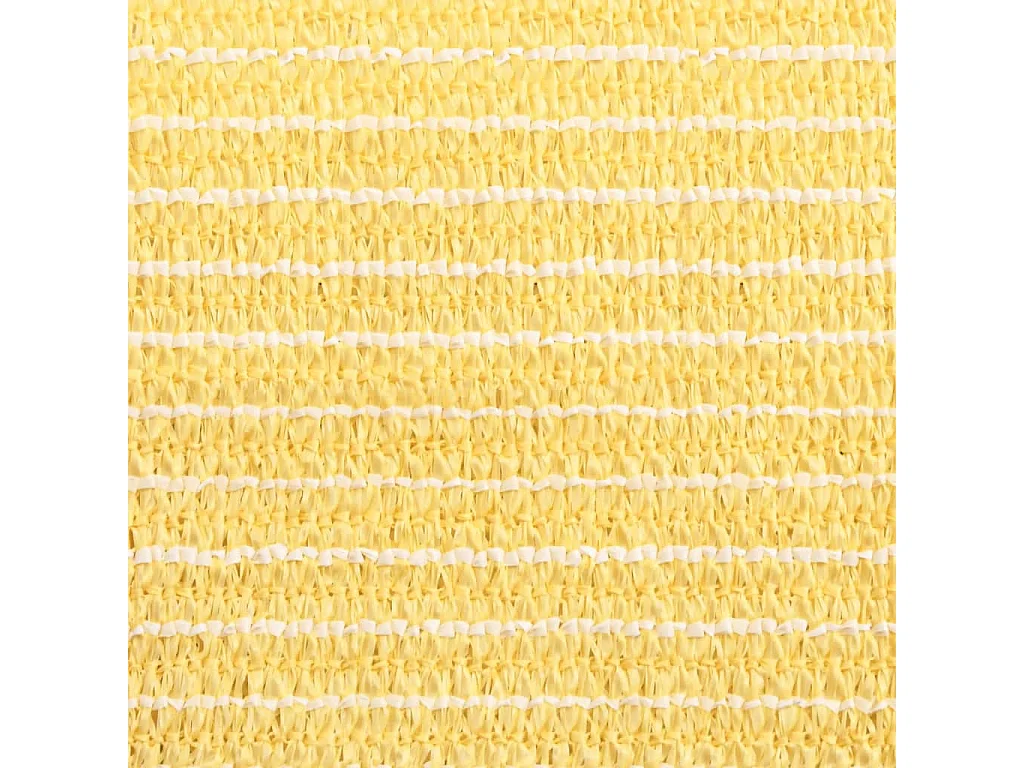 Toldo de vela beige HDPE 160 g/m² 6x8 m