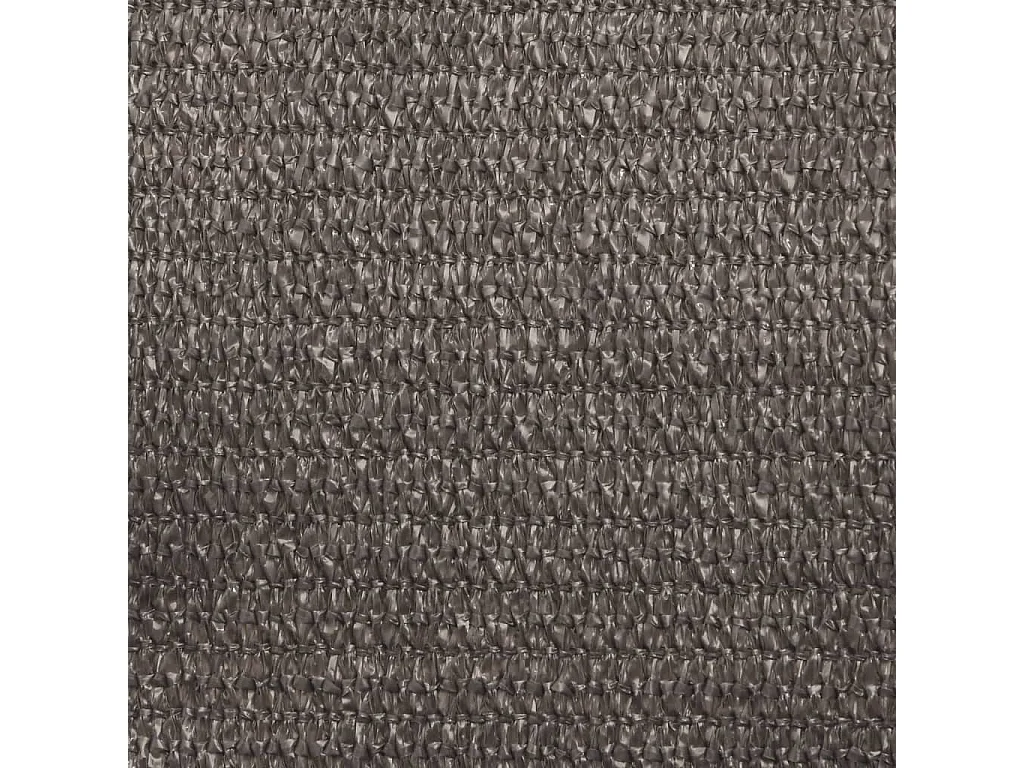 Para-sol Estilo Vela Antracite 5x7 m em PEAD 160 g/m² para Proteção Solar