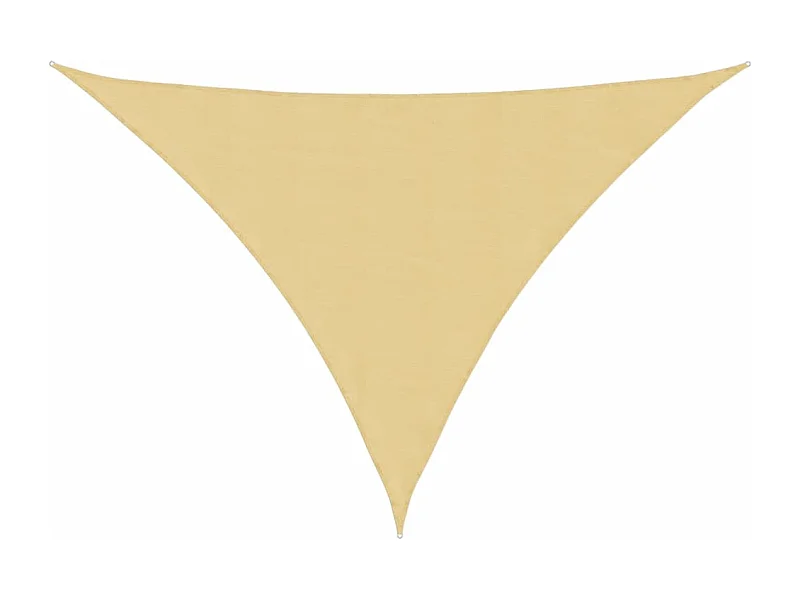 Toldo de vela poliéster oxford 100% arena 7x5x5 m