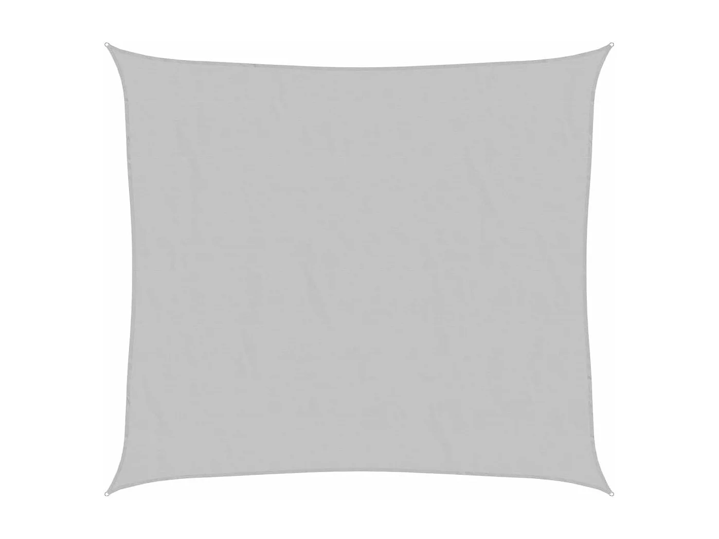 Toldo de vela poliéster oxford 100% gris claro 3x2,5 m