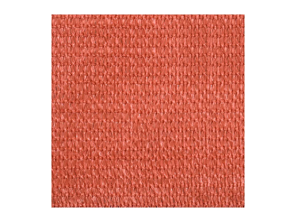 Toldo de vela HDPE terracota 160 g/m² 2x2,5 m