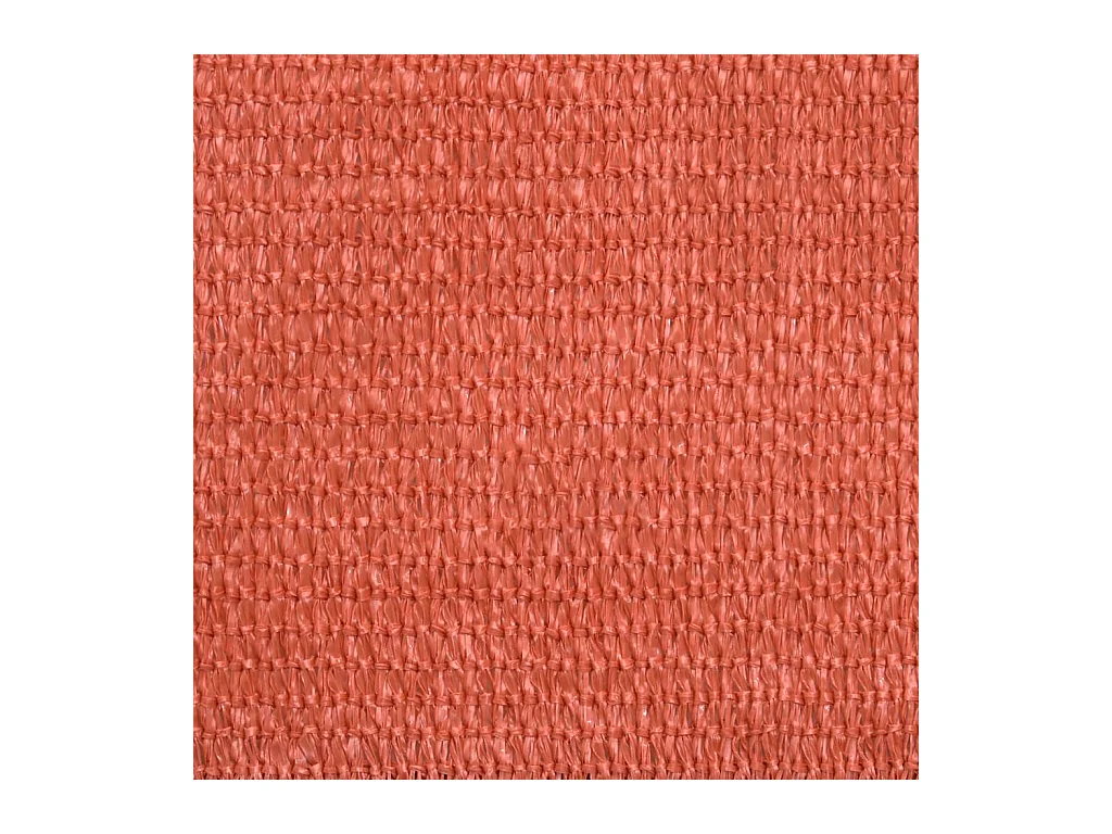 Toldo de vela HDPE terracota 160 g/m² 3x6 m