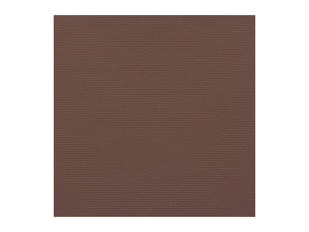 Para-sol retangular de tecido oxford 6x8 m em castanho para proteção solar e de chuva