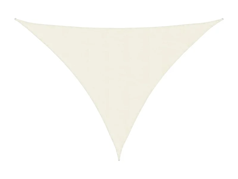 Toldo de vela poliéster oxford 100% crema 7x5x5 m