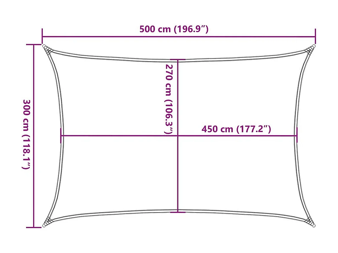 Para-Sol Estilo Vela Verde-Claro 3x5m em PEAD - Proteção Solar e Ventilação Eficiente