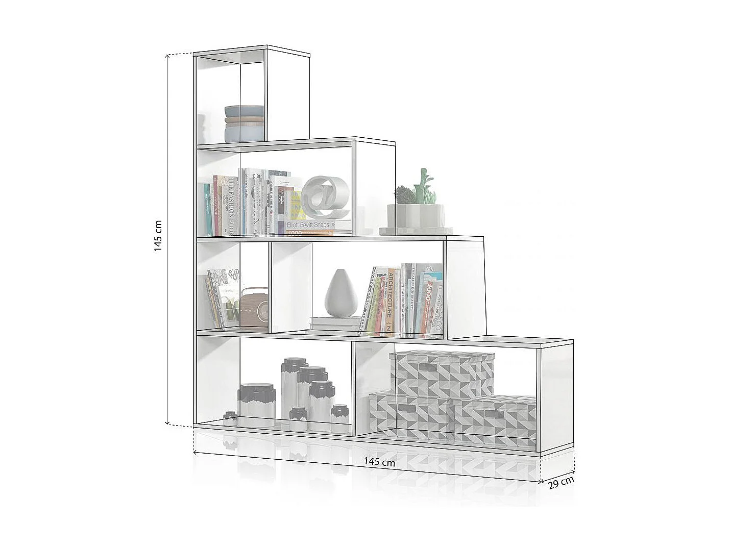 Estante Alice Blanco Brillo