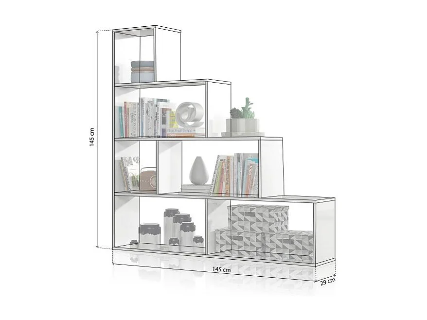 Estante Alice Blanco Brillo