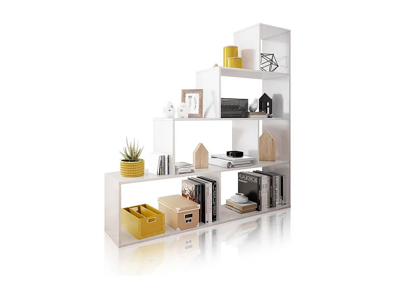 Estantería Alice Blanco Brillo