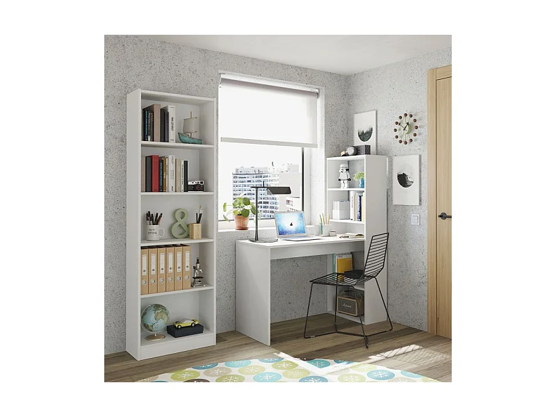 Estantería juvenil Smile Blanco Artik (Blanco Mate)