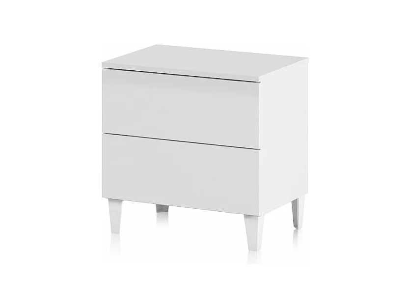 Mesita de noche Plex Blanco