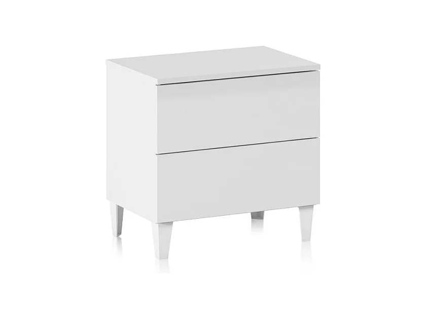 Mesita de noche Plex Blanco