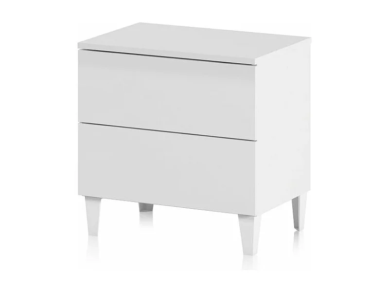 Mesita de noche Plex Blanco