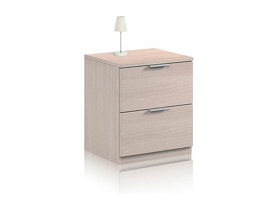 Mesita de noche Andra Roble