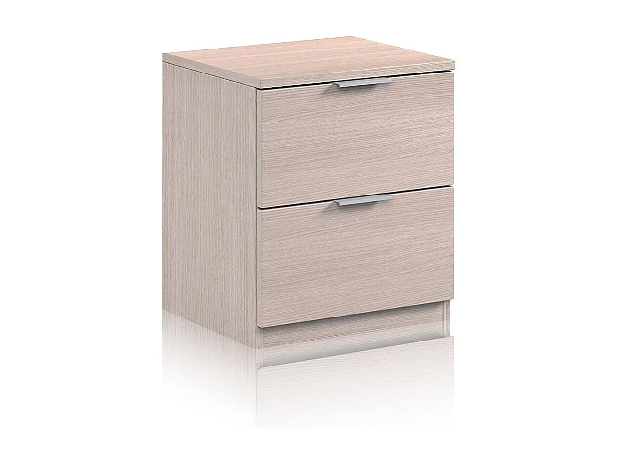 Mesita de noche Andra Roble