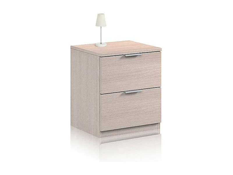 Mesita de noche Andra Roble