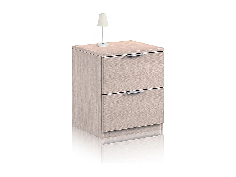 Mesita de noche Andra Roble