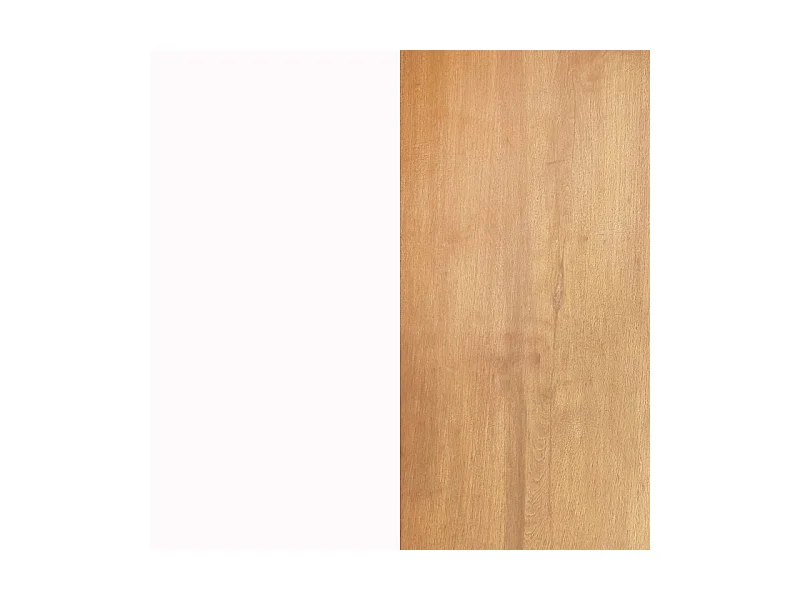 Mesa de comedor Haruna Blanco - Roble