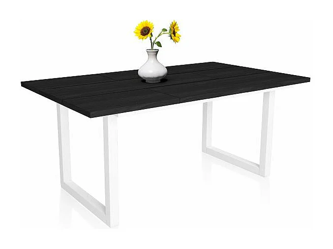Mesa de comedor Altea 170 Negro Blanco