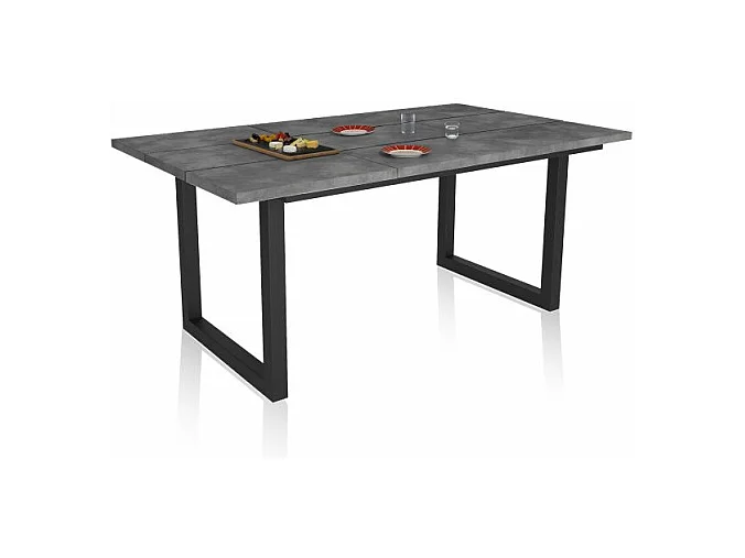 Mesa de comedor Altea 170 Cemento Negro