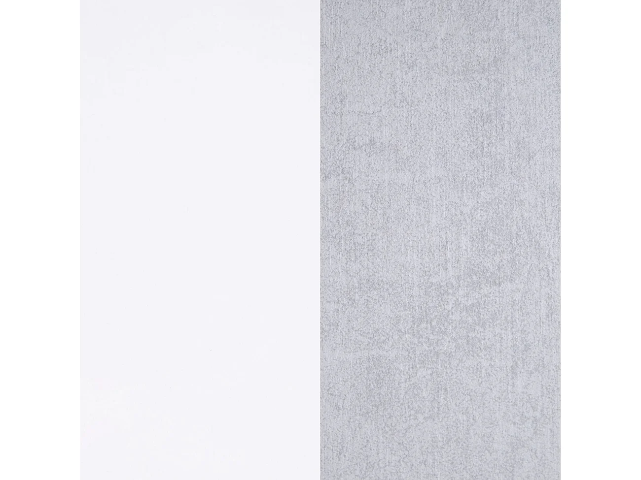 Mesa de comedor de estilo industrial en cementoy blanco 167x90 cm Altea Cemento Blanco