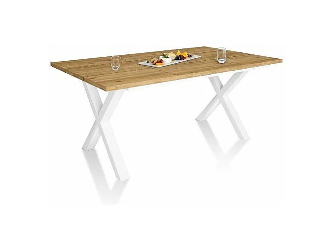 Mesa de comedor Oana 170 Roble Blanco