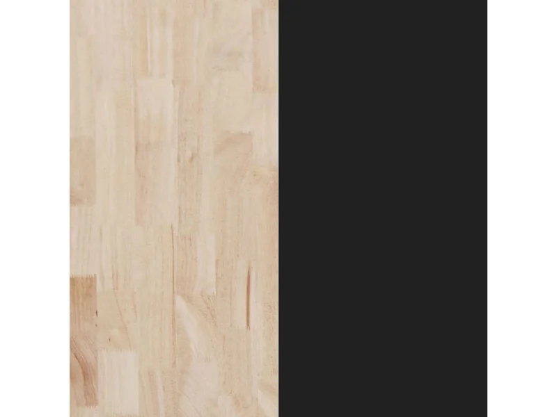 Mesa de comedor Haruna Negro - Roble