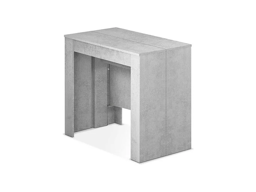 Mesa consola extensible Denis Cemento