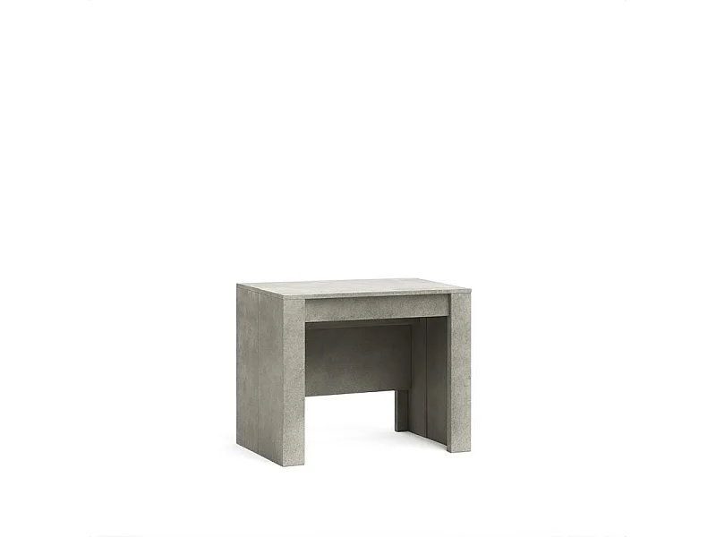 Mesa consola extensible Denis en cemento 50-235 cm Cemento