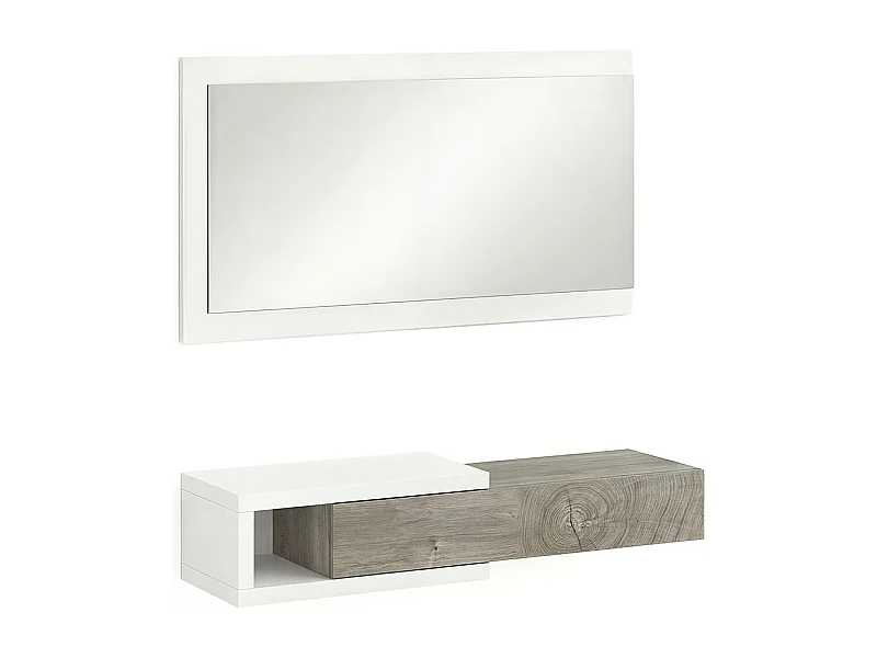 Armário de corredor Derek com espelho