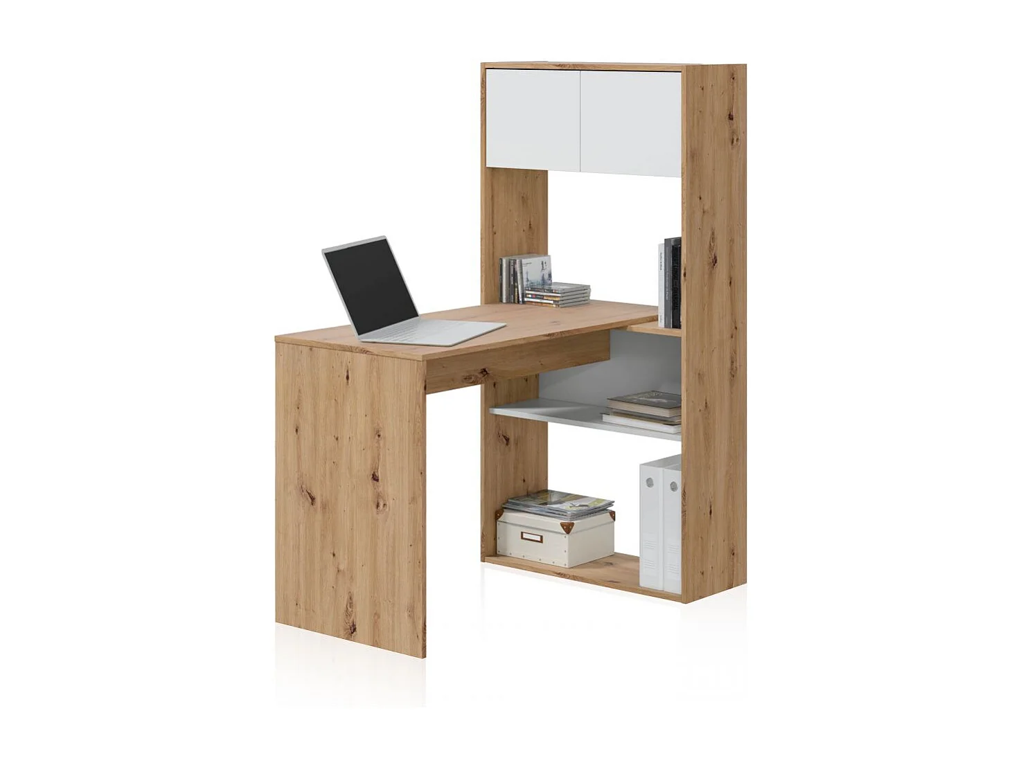 Secretária Dess com prateleiras