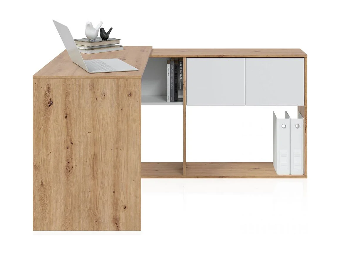 Secretária Dess com prateleiras