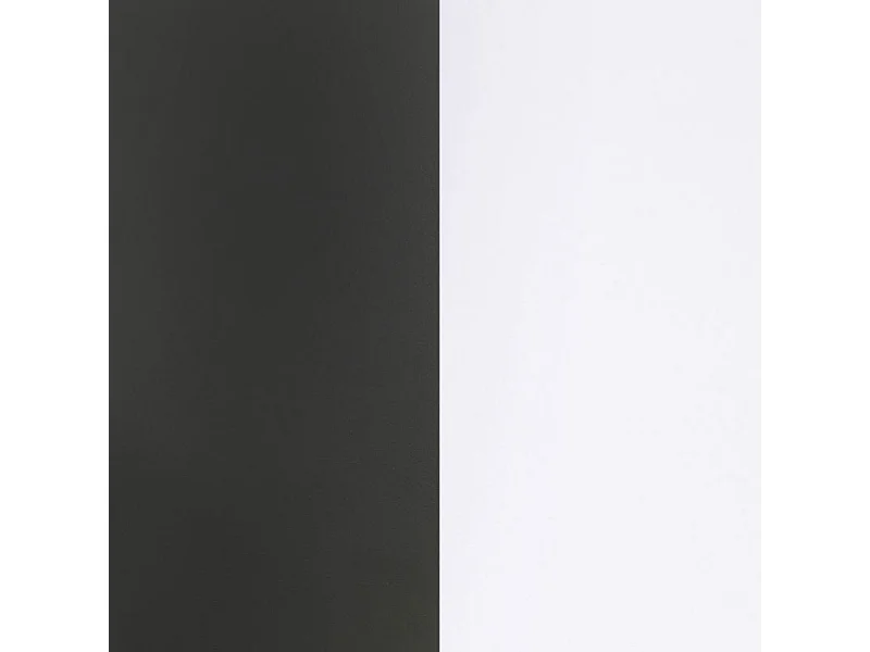 Pack escritorio y estantería Cosmic Plus Blanco Artik (Blanco Mate) - Gris Antracita